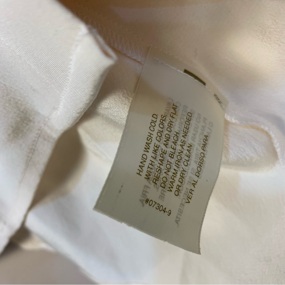 Christie & Jill VTG 100% Silk Cream Jacket Blouse - Picture 13 of 13